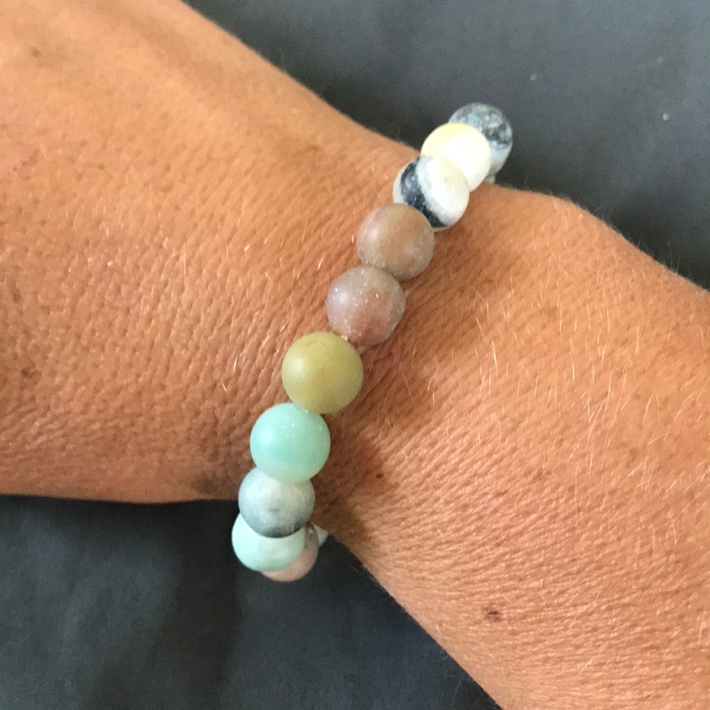 Stone spheres bracelet